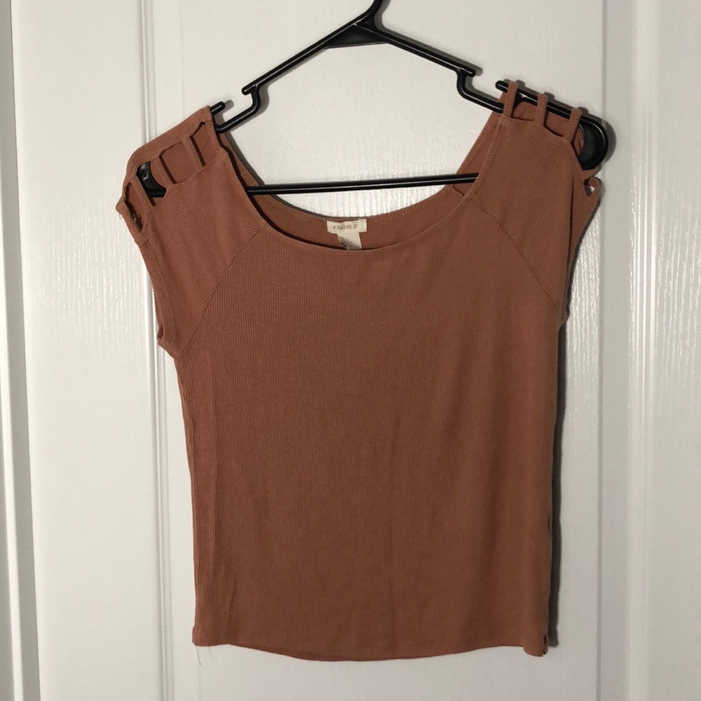 Forever 21 Cutout Blouse